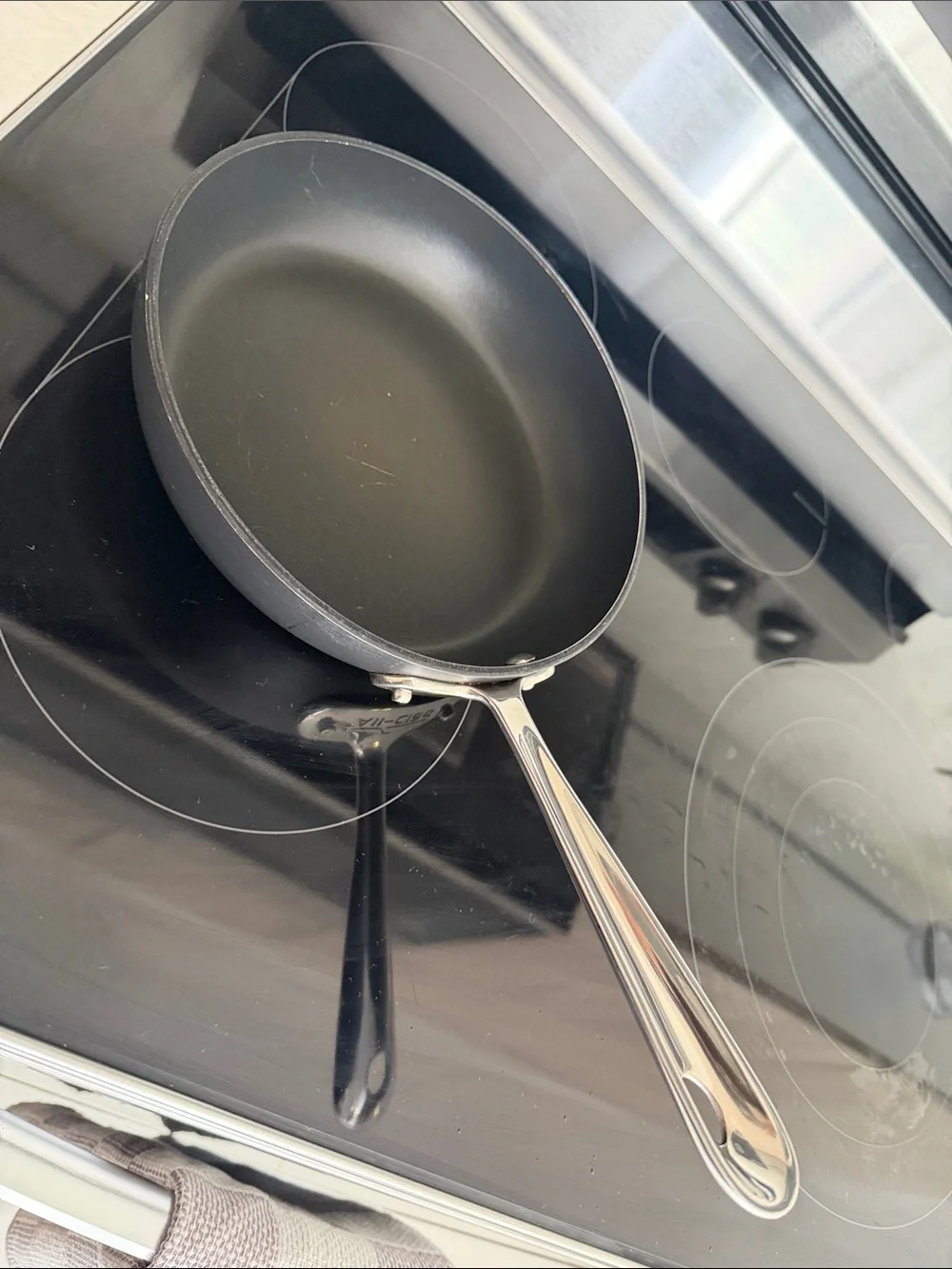 All Clad 6” Nonstick Fry Pan with Stainless Handle